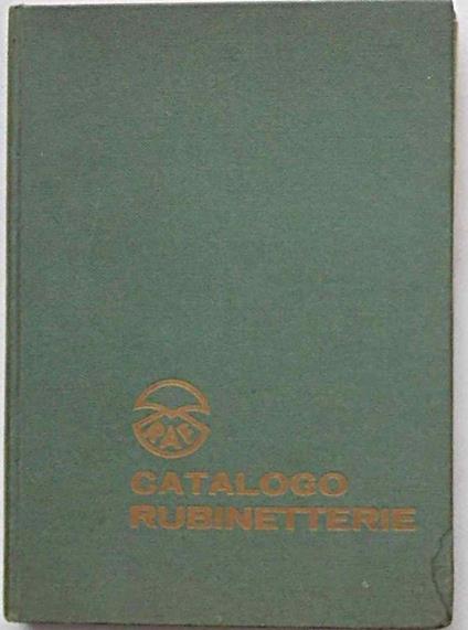 "raf di a. frattini" S.Maurizio d'Opaglio - Novara. Industria rubinetterie per impianti idro-sanitari - copertina