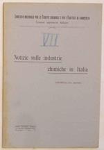 Notizie sulle industrie chimiche in Italia. Industria del sapone