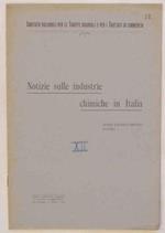 Notizie sulle industrie chimiche in Italia. Acido tannico puro e impuro