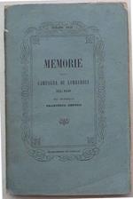 Memorie sulla Campagna di Lombardia del 1848