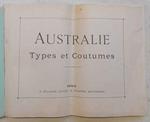 Australie. Types et Coutumes. (Autour du Monde. Aquarelles - Souvenirs de Voyages. Fascicule XLI)