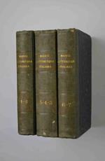 Storia della letteratura italiana dall'origine della lingua sino à nostri giorni. Seconda edizione originale, emendata ed accresciuta colla storia dei primi trentadue anni del secolo XIX