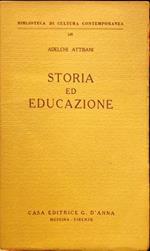 Storia ed educazione