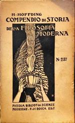 Compendio di storia della filosofia moderna