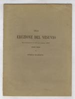 Sulla eruzione del Vesuvio incominciata il 12 novembre 1867. Ricerche chimiche di Orazio Silvestri [...]