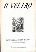 Il Veltro Rivista Della Civiltà Italiana N. 1 Anno Xv 1971