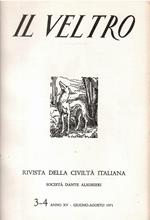 Il Veltro Rivista Della Civiltà Italiana N. 3-4 Anno Xv 1971