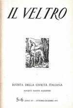 Il Veltro Rivista Della Civiltà Italiana N. 5-6 Anno Xv 1971