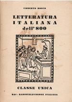 Letteratura Italiana Dell'800