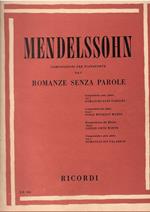 Composizioni Per Pianoforte Vol. I - Romanze Senza Parole