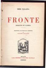 Fronte. Romanzo di guerra