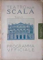 Teatro alla Scala. Programma ufficiale 1928-1929