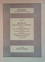 Sotheby's Catalogue of Important Old Master Paintings, 8 December 1976