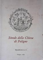 Sinodo della Chiesa di Foligno. Quaderno n.2