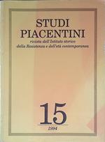 Studenti piacentini. Rivista dell'Istituto storico della Resistenza e dell'età contemporanea