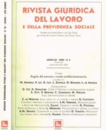 Rivista giuridica del lavoro e della previdenza sociale. Anno LIX-2008, n. 4