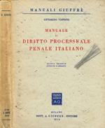 Manuale di diritto processuale penale italiano