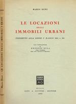 Le locazioni degli immobili urbani