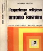 L' esperienza religiosa di Antonio Rosmini