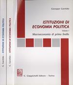 Istituzioni di economia politica Vol. I - II