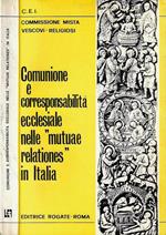 Comunione e corresponsabilità ecclesiale nella mutuae relationes in Italia