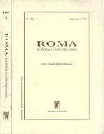 Roma moderna contemporanea, anno III, n. 2, maggio - agosto 1995
