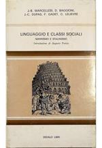 Linguaggio e classi sociali Marrismo e stalinismo