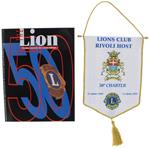 1951-2001 - Cinquant'Anni Di Lionismo Italiano. + Guidoncino Lions Club Di Rivoli - Autori Veri