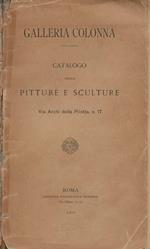 Galleria Colonna - Catalogo delle Pitture e Sculture