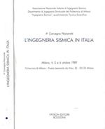 4º Convegno Nazionale: L'Ingegneria Sismica in Italia