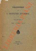 Calendario del R. Osservatorio Astronomico di Napoli per l'anno 1925