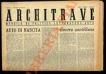 Architrave. Mensile di politica letteratura e arte