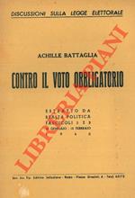 Contro il voto obbligatorio