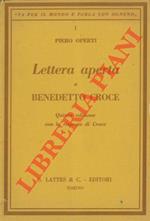 Lettera aperta a Benedetto Croce. Quinta edizione con la risposta di Croce