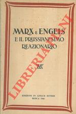 Marx e Engels e il prussianesimo rivoluzionario