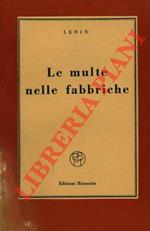 Le multe nelle fabbriche