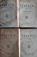 Italica. Prose e poesie della Terza Italia (1870-1928) 4voll