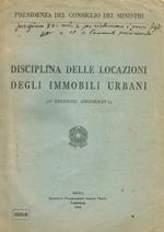 Disciplina delle locazioni degli immobili urbani