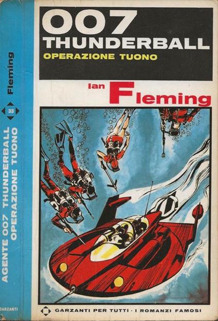 007 Thunderball. Operazione uomo - Ian Fleming - copertina