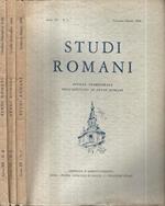 Studi Romani - Anno XII 1964.. Rivista Trimestrale dell'Istituto Nazionale di Studi Romani
