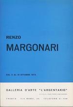 Renzo Margonari: dal 3 al 16 ottobre 1973