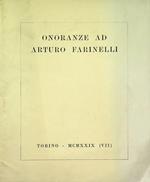 Onoranze ad Arturo Farinelli