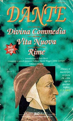 Divina Commedia-Vita nuova-Rime - Dante Alighieri - copertina