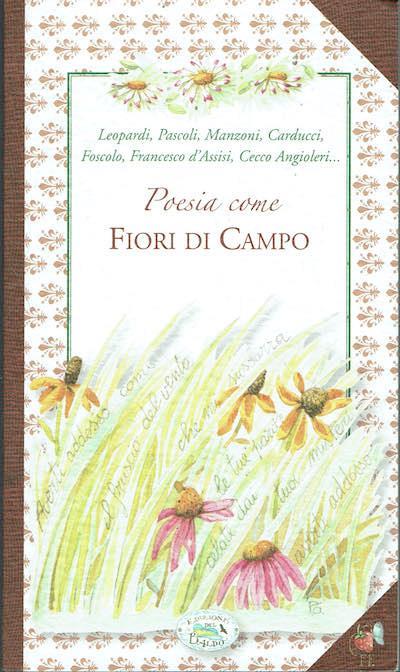 Poesia come fiori di campo - copertina