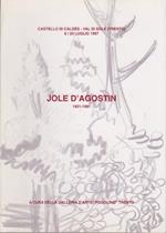 Jole D'Agostin: 1921-1981