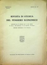 Rivista di storia del pensiero economico: Fasc. III (giugno 1936 - XIV)