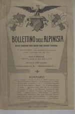 Bollettino dell'alpinista: rivista bimestrale della Società degli alpinisti tridentini: A. III - N. 2 - ottobre novembre 1906