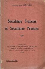 Socialisme Français et Socialisme Prussien