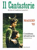 Il Cantastorie. Rivista di tradizioni popolari. Terza serie, n.45 (95), gennaio-giugno 1993