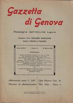 Gazzetta di Genova anno LXXXIII N. 3, 4, 12